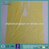 Anheng brand disposable haircut cover barber cape customized disposable plastic barbershop salon dis