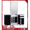 Beiqi 2016 Classical Style Framed Hair Salon Mirror Station with Table for Sale