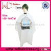 adults hair cape polyester Hairdressing PVC see through Cutting Gown For Beauty Barber