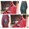 Hairdressing Cape Type hair cutting cape with window/beauty hair cape with window /waterproof hair n