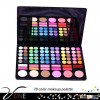 78 Full Colors eyeshadow blusher lipgloss travel makeup palette,cosmetic makeup