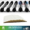 Small paper stick for buds,white paper stick cotton buds