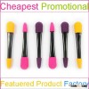 Fay brush sponge applicator with eye shadow for makeup