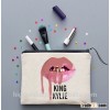 fashion style travel canvas cosmetic bag