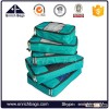 5 pcs travel organizer bag set,Travel Luggage Packing Cubes with Laundry Bag