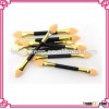 Double-end Eye Shadow Sponge Brush Applicator Eyeliner Makeup Tool