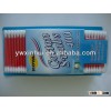 400pcs Blister Card plastic cotton swabs,cotton buds,cotton sticks in Conjoined square box