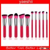 YAESHII stylish Professional Brushes 10pcs Kabuki makeup set new version 2016