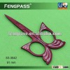 stainless steel Manicure Make Up Scissors Shearing Eyebrow Beauty Scissors S3-3042