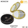 2016 New Promotional Double Plastic Round Cosmetic Mirror