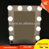 Latest style hollywood salon mirror with lights, lighted makeup mirror