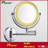Wall Mount LED 3x Magnifying Compact Cosmetic Makeup Mirror Lighted Dual Sided 8.5inch new