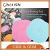 New Hot Sale Makeup Brushes Cleaning Mat Food Grade Silicon Pink Makeup Brush Cleaner