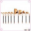 New design oval makeup brush and mermaid makeup brush set hot sale