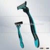 high quality China 3 pivot blade disposable razor for men's shave care
