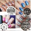 2016 hotselling foil JQ series small custom printed nail stamping plates