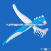 Hard bristles denture toothbrush for old person