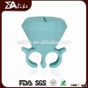Wholesale custom clear acrylic silicone wearable nail polish holder ring