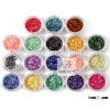2014 crushed sea shell powder nail arts /nail decoration