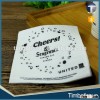 Promotion oem white virgin custom printed napkin tissue paper