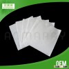 30*30 cm size 1/4 fold white paper napkin wholesale