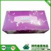 virgin wood pulp facial tissue box