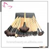 Professional 32 piece natural hair makeup brush set
