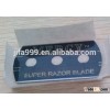 3 hole Carbon steel razor blade