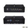 2016 Latest 3215U Dual core 1.7G Industrial computer 12V Four RJ45 fanless HD Vedio mini pc