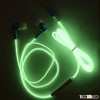 Glow In Dark Luminous Earphones Glowing earphone for phone 3.5mm Connectors