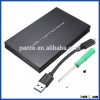 Aluminium HDD box USB3.1 Gen 2 type C to SATA III2.5" inch HDD/SSD hard disk driver enclosure