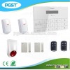 Wireless GSM home security alarm system fire alarm control system with APP GSM smoke detector, 433/8