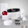 SMS programmed alarm Wireless GSM alarm Home Security Alarm with PIR motion sensor