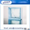 2016 high quality colored hollow clear decorative glass block