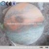 Chinese Credible Supplier An Evening Red Coffee Marble Table Tops