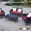 4PC High Quality KD Wicker Sofa Set