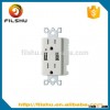 American US CANADA USB wall socket 2 gang electrical outlet with 2 USB ports US socket with usb