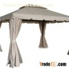 10'x12' Roma Aluminum Metal Gazebo Aluminum Frame Gazebo Aluminum Pergola Gazebo
