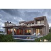 beautiful cheap steel structure container house/villa