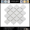 In Stock Polished and Honed Black And Pure White Bathroom Ceramic Tiles