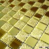 HG-JM002 Gold mirror mosaic glass tiles/Hotel mosaico
