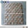 6mm/8mm/10mm thickness 3d wall decoration slate mosaic tiles