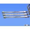 ultrasonic tubular transducer with ceramic element for cleaning