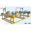 Skid-mounted natural gas regulating and metering station