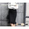 Packet Buttock Fishtail Skirt Long Style
