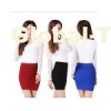 Pleated Skirt Package Hip Skirt Bust Skirt Of Tall Waist Skirt Render