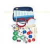 17 Pieces Wood Percussion Kids Musical Instrument Orff Instruments Set With Bag