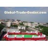 PVC High Net Walled Inflatable Sports Games Unti-Riptured For Activity