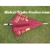 30 Inches Polyester Custom Purple Golf Umbrella With UV Protection For Business Promotion