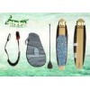 Middle rocker Swallow Tail customized Wooden Sup boards of EPS Core